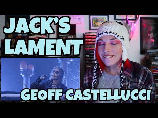 REACTION | GEOFF CASTELLUCCI JACK'S LAMENT (FROM THE NIGHTMARE BEFORE CHRISTMAS) class=