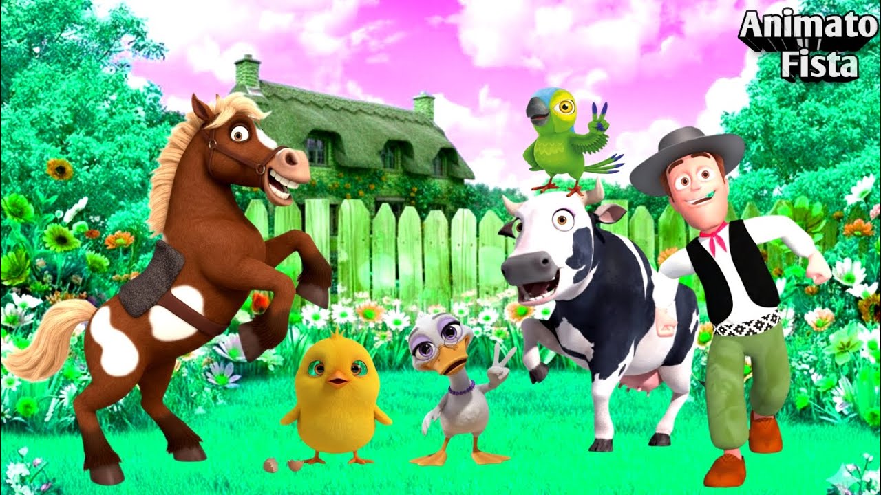 ​¡Fiesta en la Granja! 🐄🕺 Funny Farm Animal Dance | Animato Fiesta