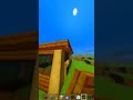 Minecraft simple starter house timelapse #shorts #minecraft #timelapse #ytshorts