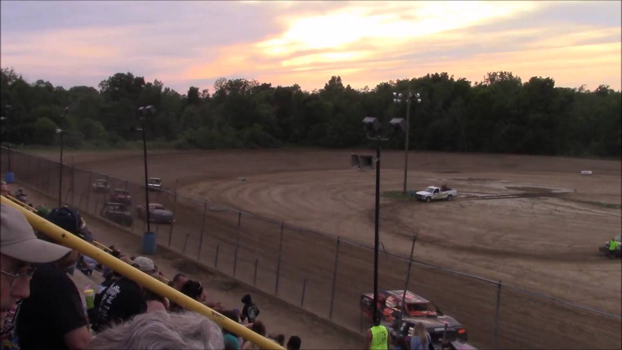 Butler Motor Speedway Street Stock Heat #1 7/2/16 - YouTube