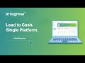 Get Your Lead to Cash in One Platform with Integrow