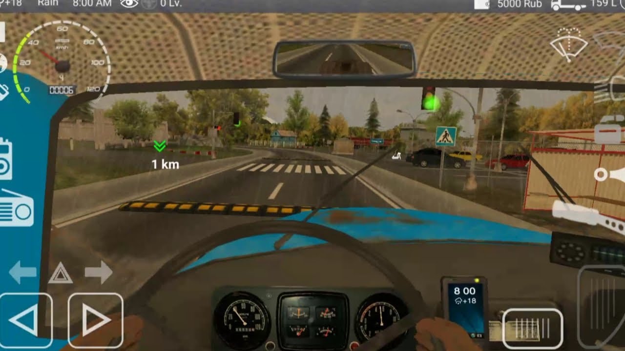Russian Car Driver ZIL 130 || Android IOS Gameplay