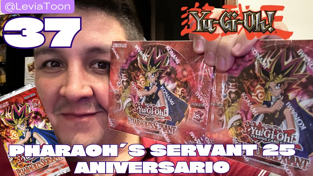Yugioh 🔥PHARAOH'S SERVANT 25th aniversario 🔥MEGA APERTURA - NOS SALE DOBLE JINZO!