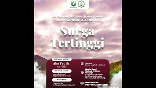 Surga Tertinggi - Ustadz Abu Faqih Abdullah حفظه الله