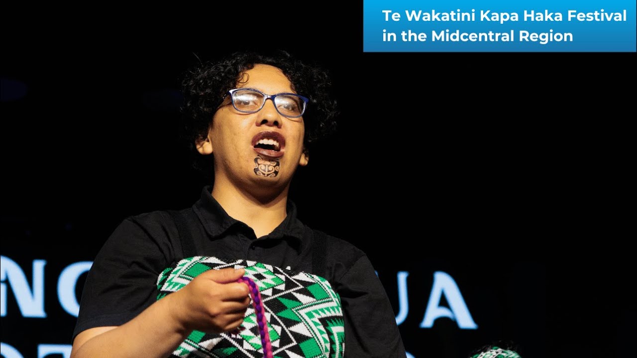 Live - Te Wakatini Kapa Haka Festival in the Midcentral Region