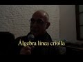 Álgebra linea criolla (Leo Maslíah)