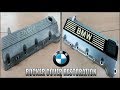 BMW E36 Cam Cover Restoration / Customization Wall Art Experiment