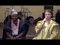 White IFA priest speaking Yoruba