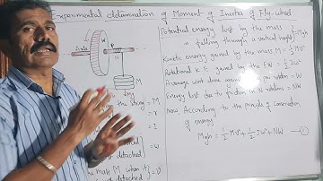 Flywheel and its Moment of Inertia