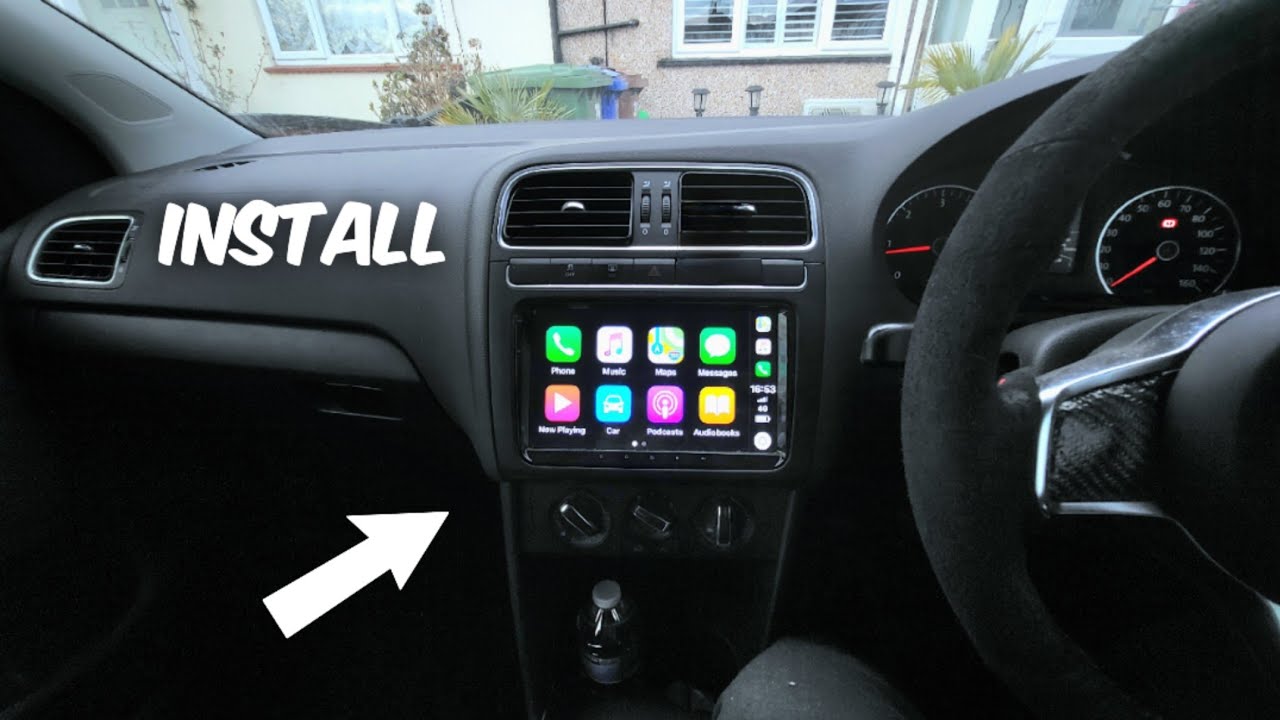 Alpine X803D-P6C Autoradio 8 Volkswagen Polo 5 (6C) Apple CarPlay