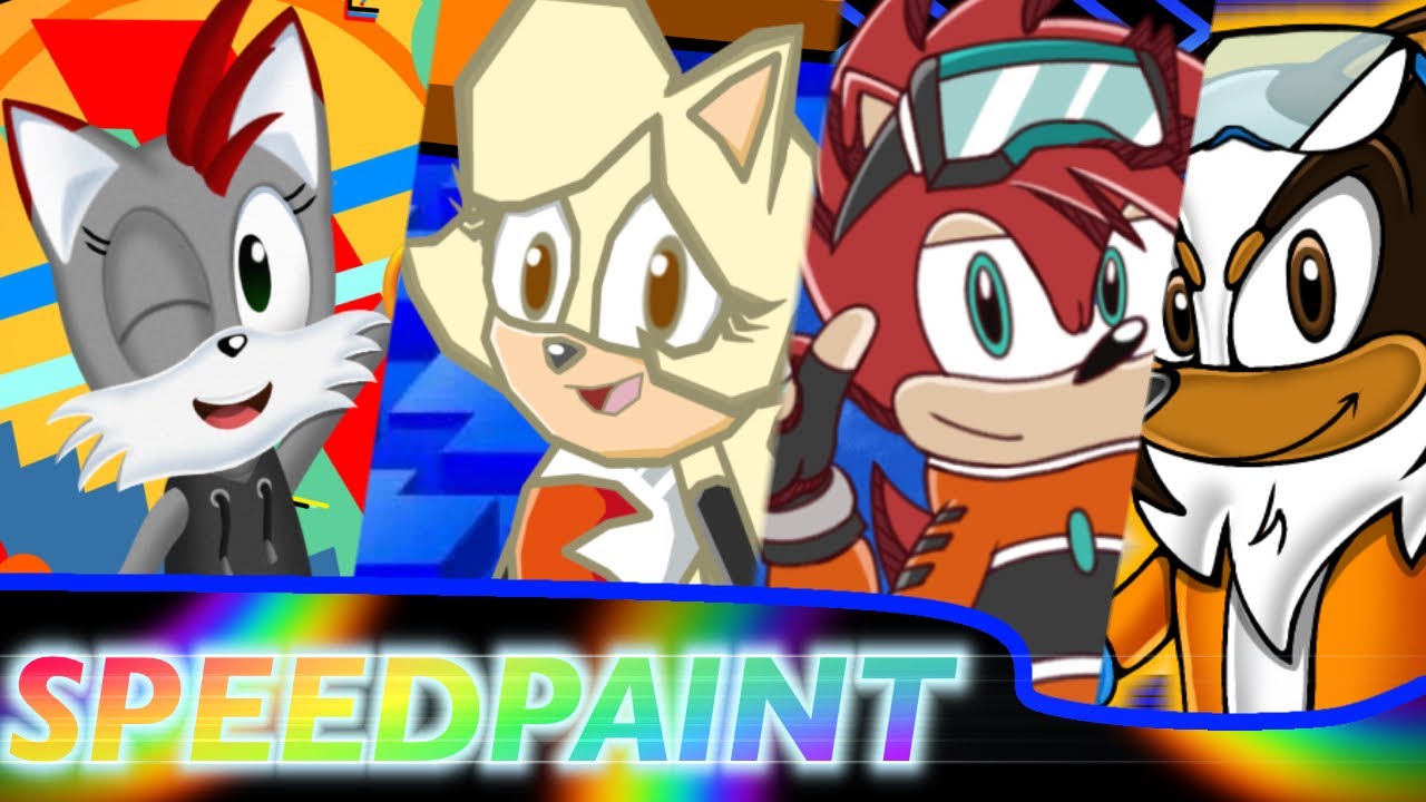 Sonic Art Styles |Speed Paint & Drawing Fan OCs!