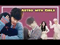 Astro (아스트로) With Girls | Gfriend Oh my girl and Lucky Aroha