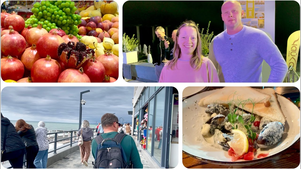 АДЛЕР. РЫНОК. ПОКУПКИ. ВСТРЕЧА С ПОДПИСЧИКАМИ В КАФЕ ФЕСТИВАЛЬНОЕ