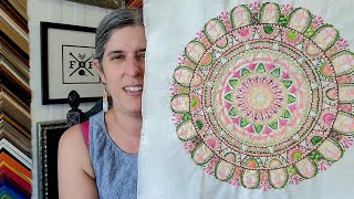 Making Journal: Knitting, Stitching and a Make Along #paigetheframer #embroiderydesigns #fiberart