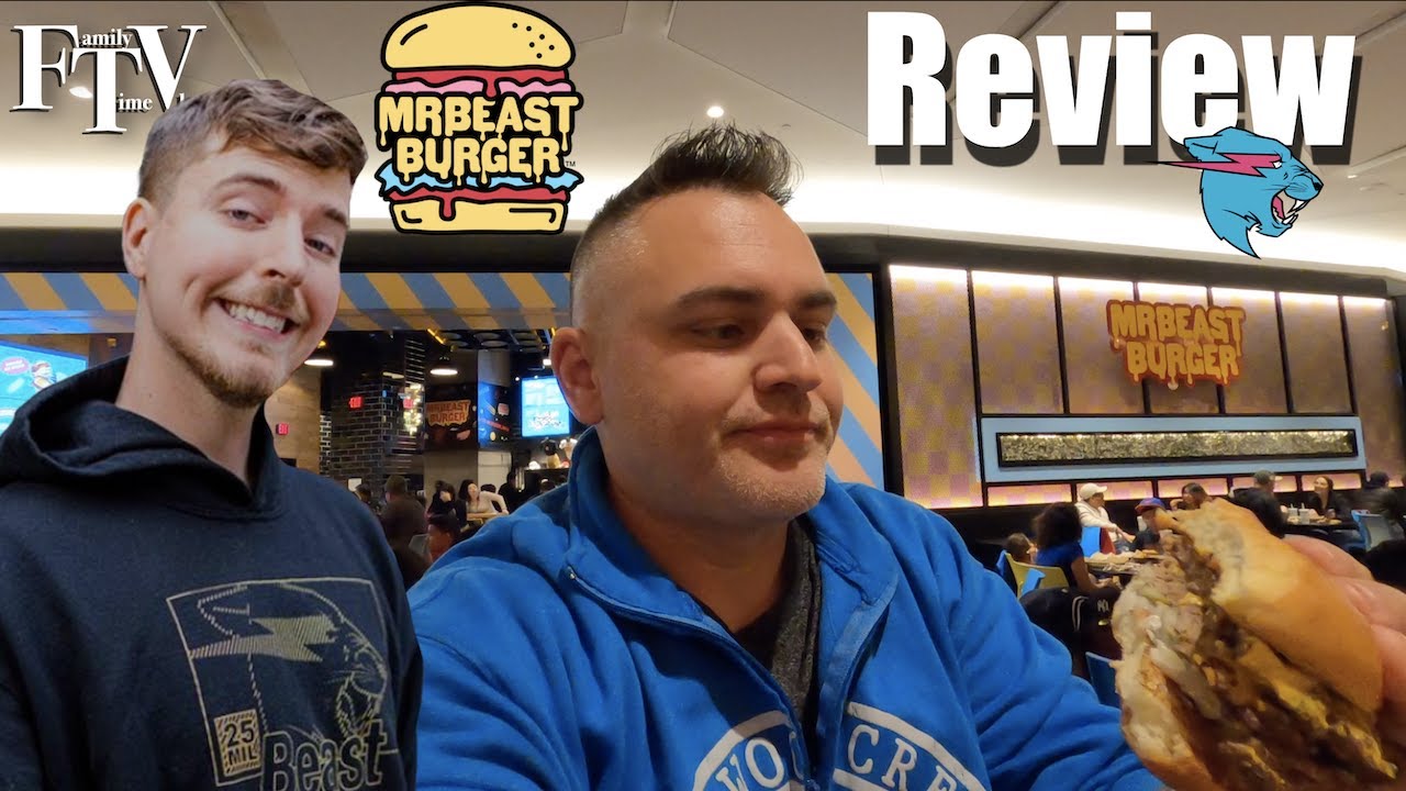 I tried the viral new MrBeast Burger, now served at N.J. mall, so you  didn't have to. Here's my review. 