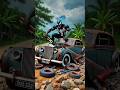Venom Spiderman  aur Captain America me se Kon sabse achhi car repair karega #spiderman #shorts