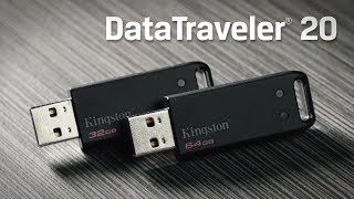 Taşınabilir Veri Saklama için Kapaksız USB 2.0 Flash Bellek – Kingston DataTraveler 20 screenshot 2