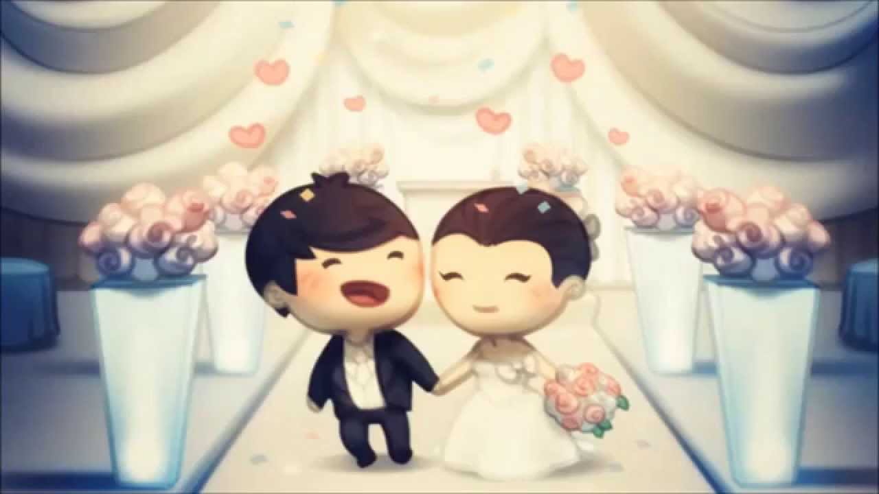 cute couple cartoon - YouTube