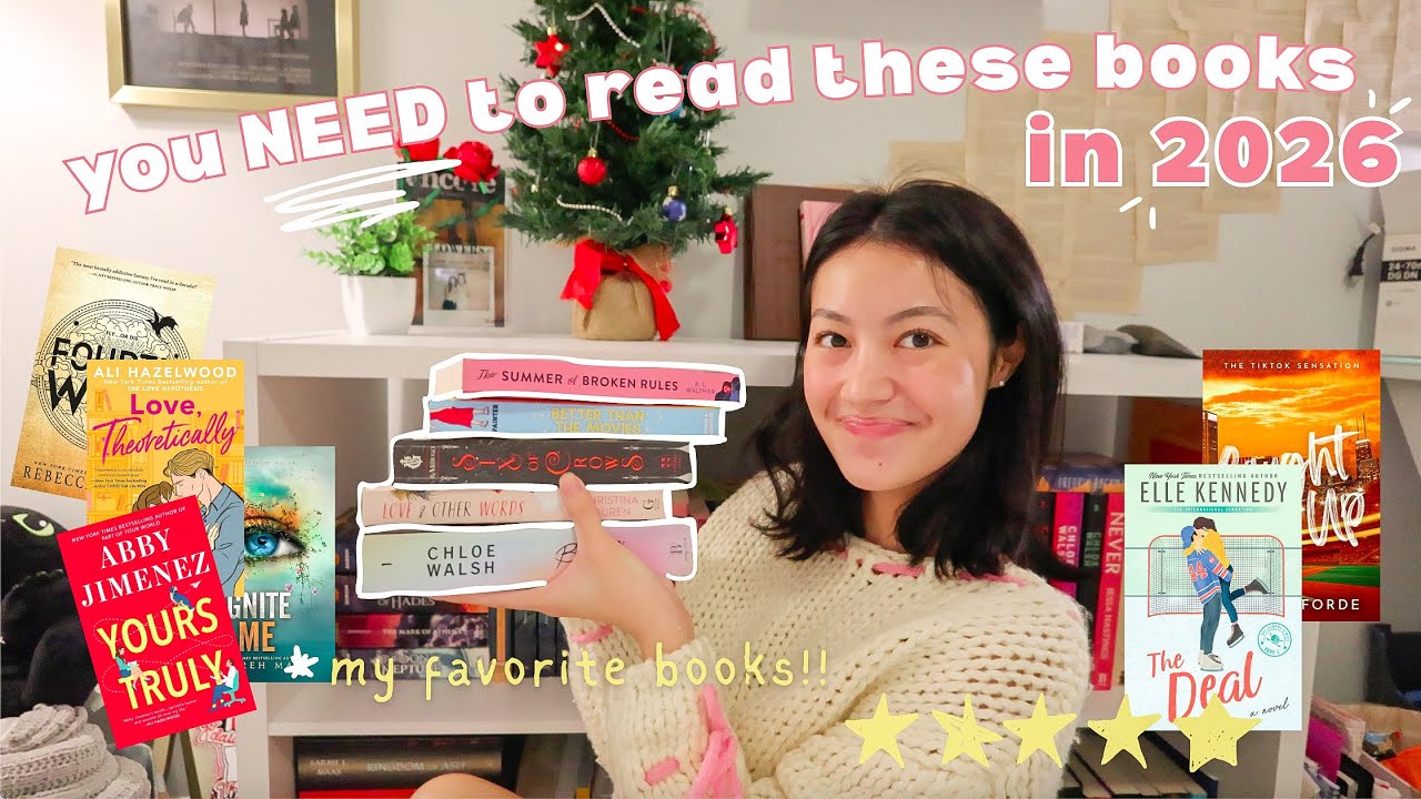 BOOKS YOU MUST READ IN 2026 *my favorite books*
