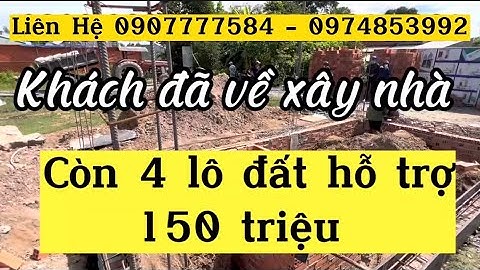 Đất Cầu Lớn Hóc Môn 150 Triệu / Lô. Sổ Riêng Từ Lô, Mua Bán Công Chứng Ngay.