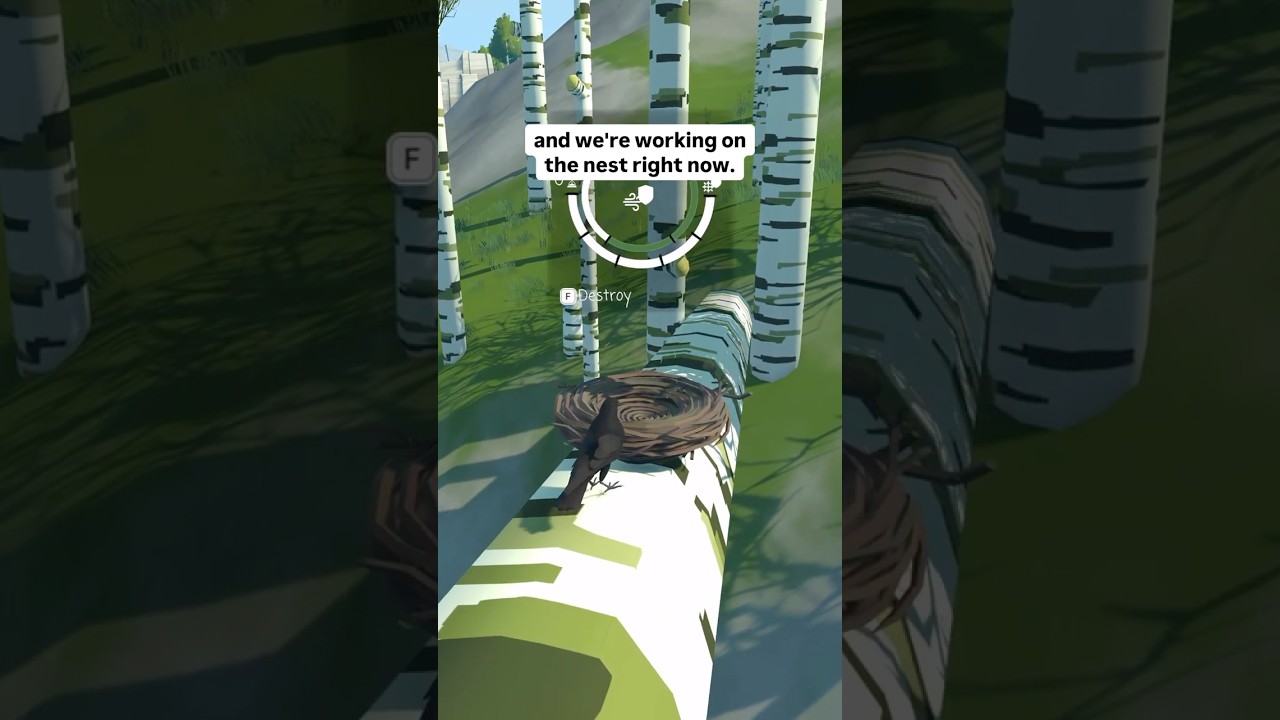 A new feature in our crow indie game  