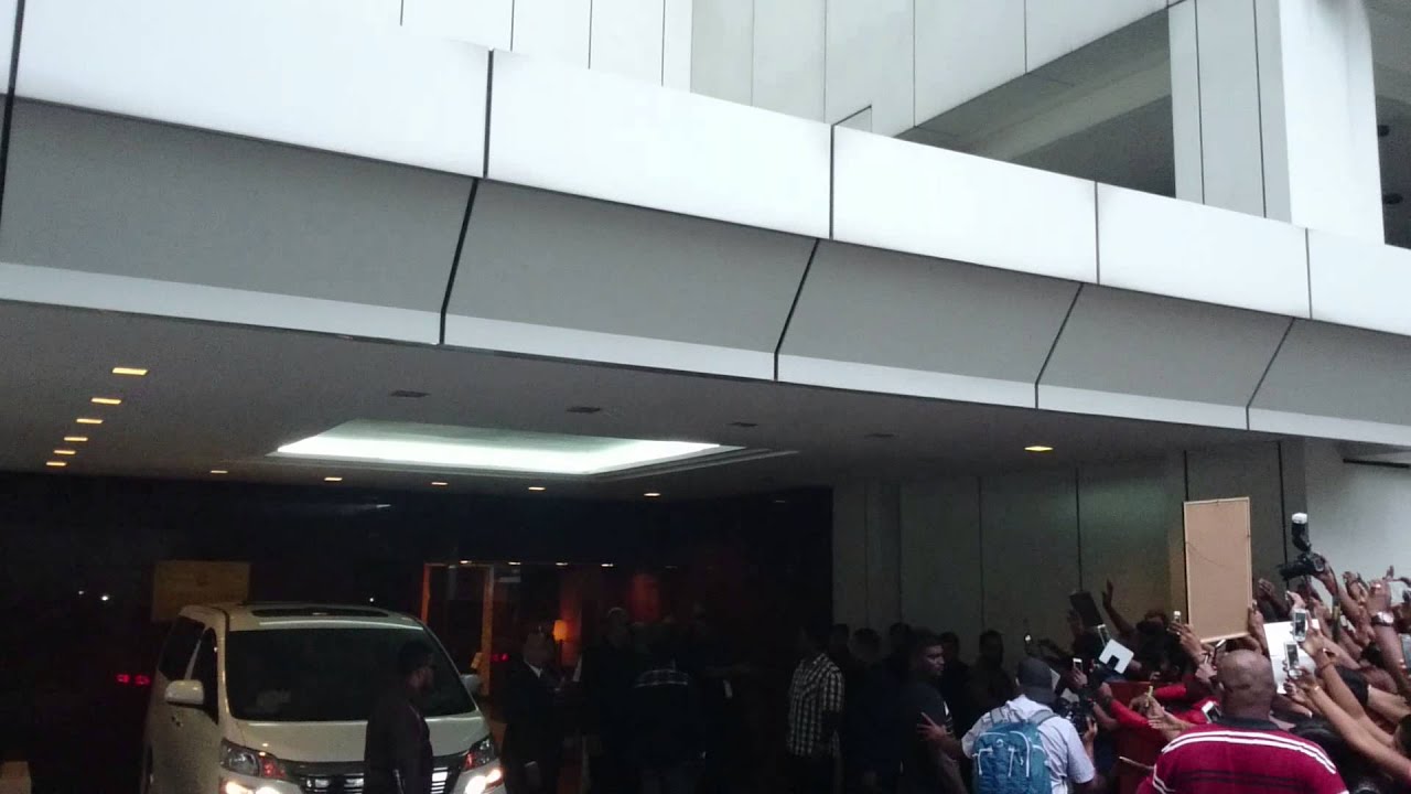 Rajini at Malaysia hotel
