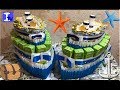 Торт Корабль из сладостей в детский сад/школу Cake Ship from sweets to kindergarten / school