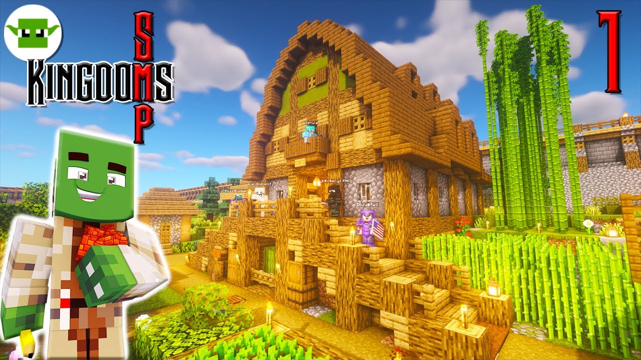 Minecraft Smp Kingdoms E1 Timelapse Kingdom Building Youtube