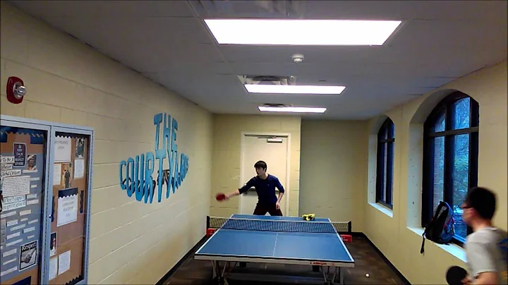 [Michigan Table Tennis] Practice with Lester - 05/...