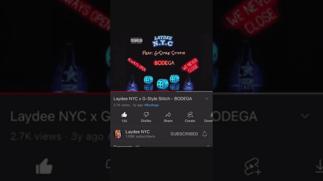 Laydee_NYC ft GstyleStich "BODEGA"