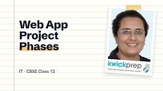 Project Management for a Web App: Phases and Roles | CBSE Class 12 IT