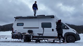 ANO NOVO NA CARAVANA: A PAZ COM A NEVASCA