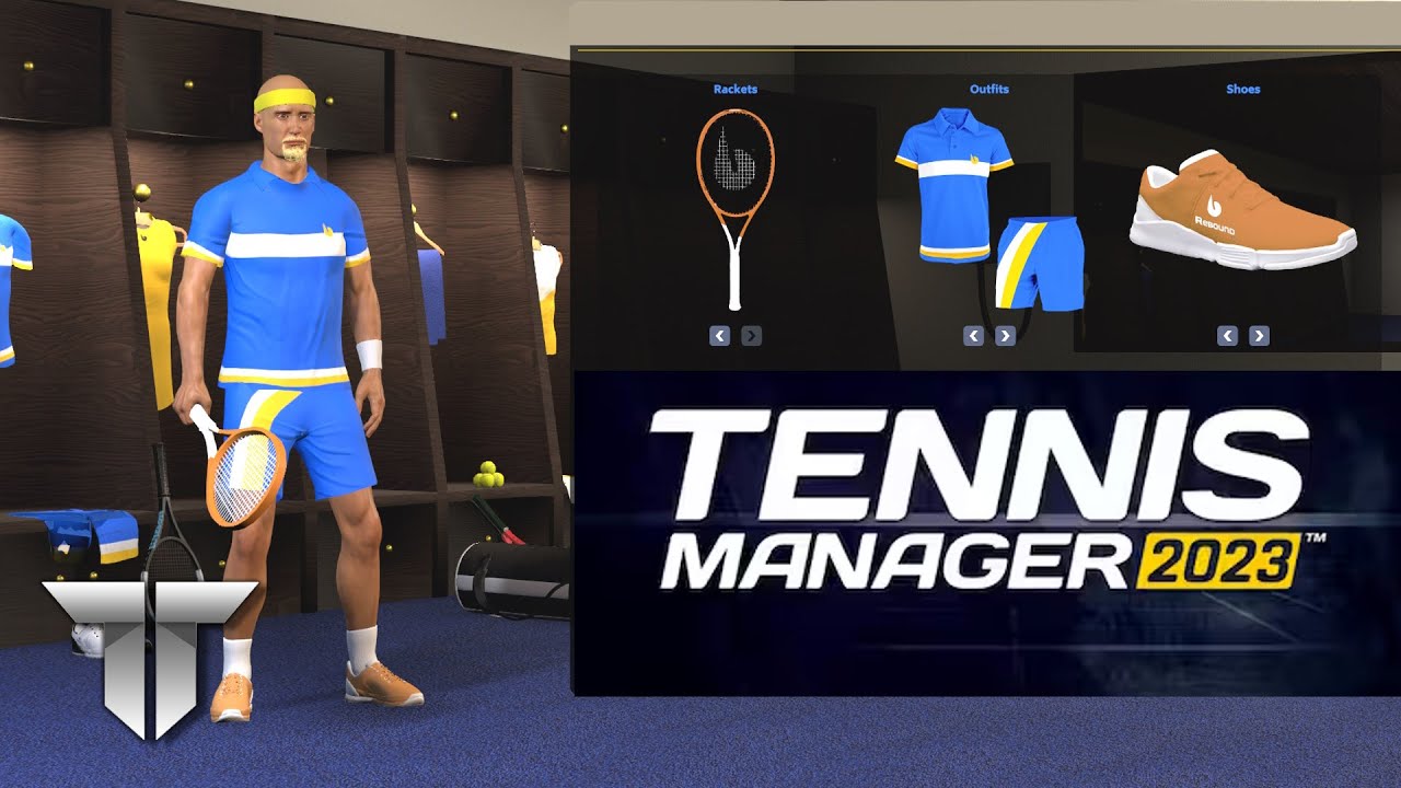 Tennis Manager 2023: simulação de Tênis realista chega ao PC em Maio