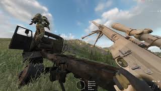 NATO beach assault and capturing enemy town - ARMA Reforger PvE Gameplay