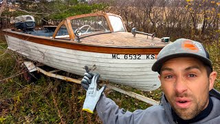 I bought an ABANDONED wooden boat! It will 100% SINK right now! by DIYTyler 4,540 views 5 months ago 13 minutes, 3 seconds