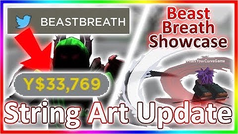 ⭐Ro Slayers STRING ART Update • 🎁NEW CODE 🐻Beast Breathing SHOWCASE • 🧵String Demon Art