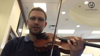 D Major Scale for Violin (One Octave)