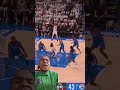 Devin vassell nos regaló una jugada espectacular Qué donqueo tan impresionante Oh my goodness