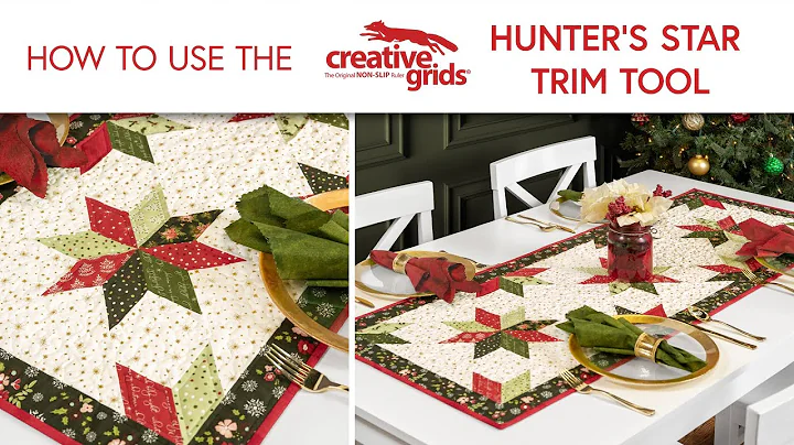 How To Use The Creative Grids Hunter's Star Trim Tool | Shabby Fabrics
