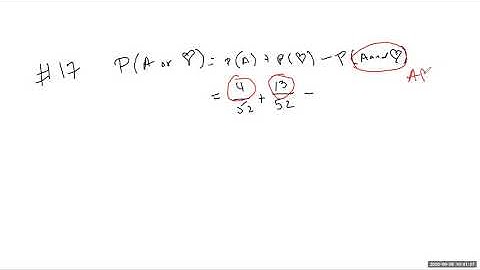 Probability: Addition Rule Non Mutually Exclusive Events
