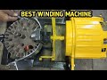 03006854609 ceiling fan winding machine first test winding amazing