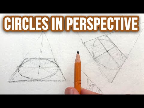 Video: How To Draw A Circle In Perspective