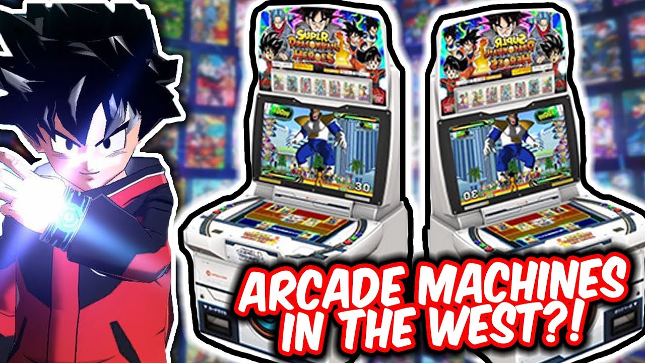 Are Super Dragon Ball Heroes Arcade Machines Coming To The West Realistic Sdbh Youtube