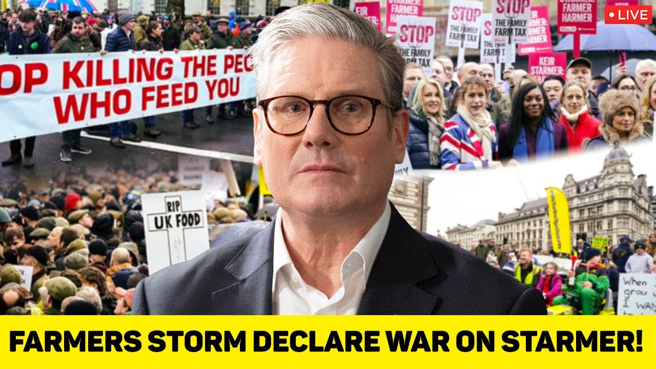 Just In: 20,000 Farmers Storm Westminster in Massive 'Tractor Tax ...