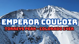 Colorado 14ers: Emperor Couloir Torreys Peak Ski/Climb Guide