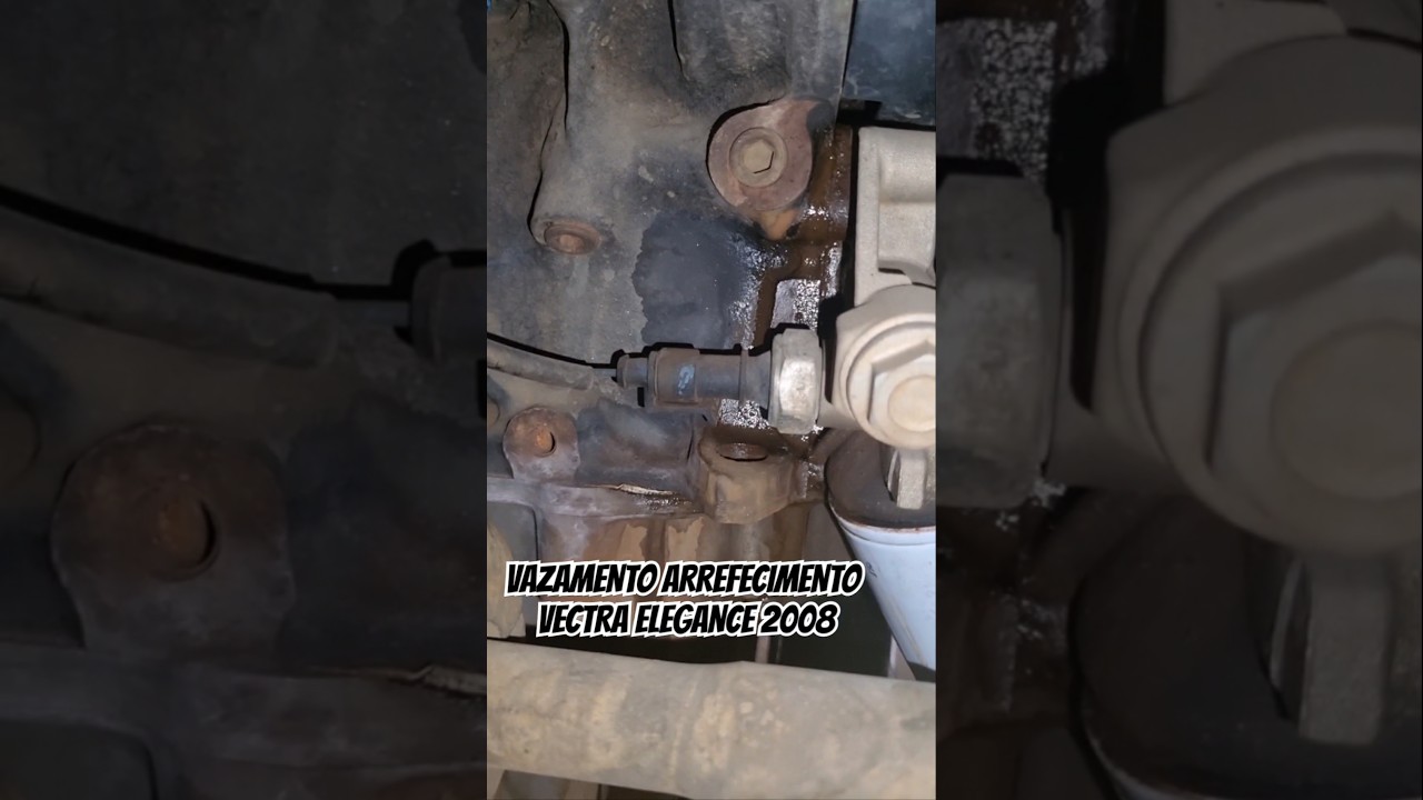 VAZAMENTO BOMBA DE ÁGUA VECTRA ELEGANCE 2008 