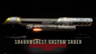 Shadowcrest Sabers Custom with a removable chassis