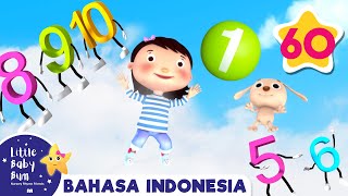 Belajar Berhitung 1-10  | Kartun & Lagu Anak Populer | @Little Baby Bum Bahasa Indonesia