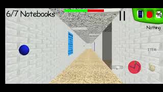 How to beat baldi's basics on mobile | Walkthrough & Full guide