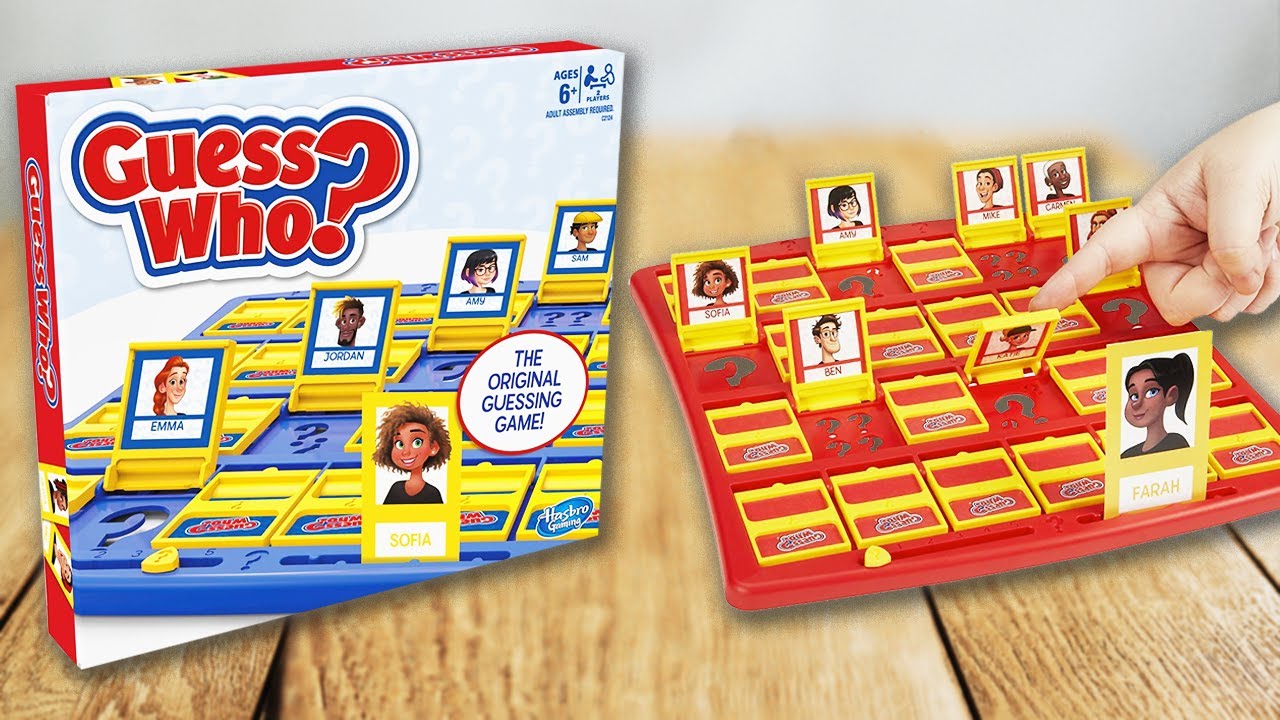 WER IST ES? / GUESS WHO? - Spielregeln TV (Spielanleitung Deutsch